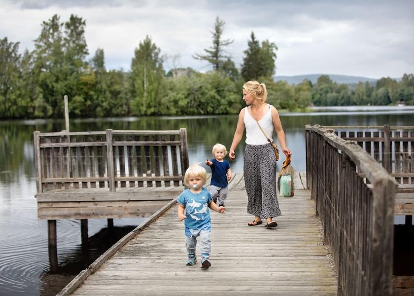 Dalarna County Borlange Lake