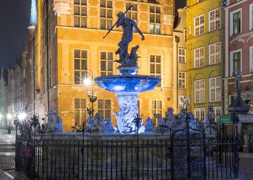 East Pomeranian Voivodeship Gdansk Fountain