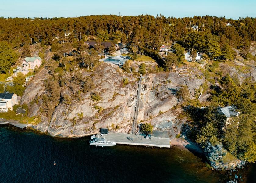 Stockholm County Värmdö Aerial View