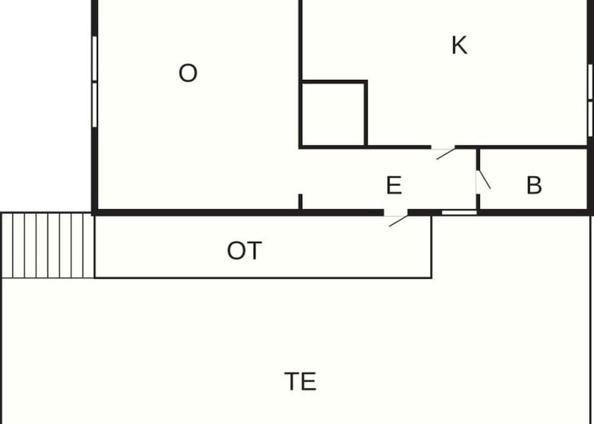 Room layout blue print