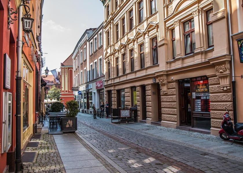 Kuyavian-Pomeranian Voivodeship Torun Facade