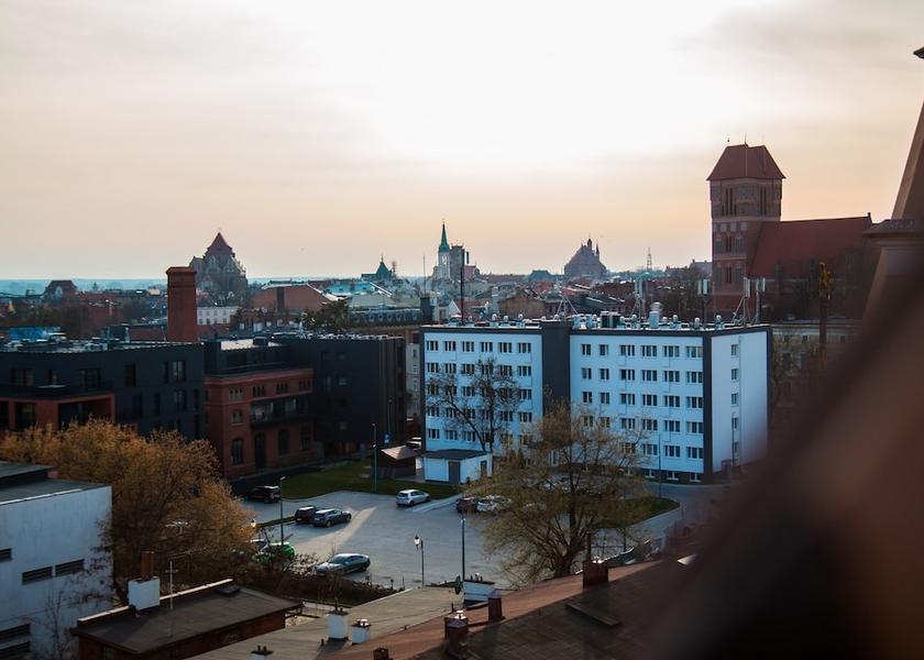 Kuyavian-Pomeranian Voivodeship Torun Exterior Detail