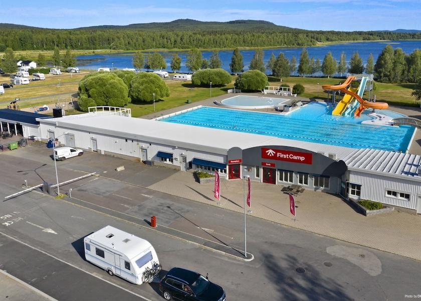 Norrbotten County Boden Aerial View