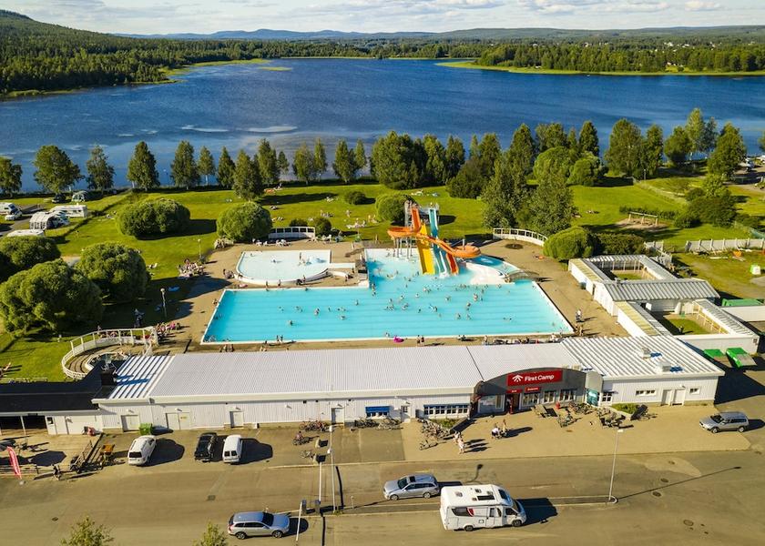 Norrbotten County Boden Aerial View