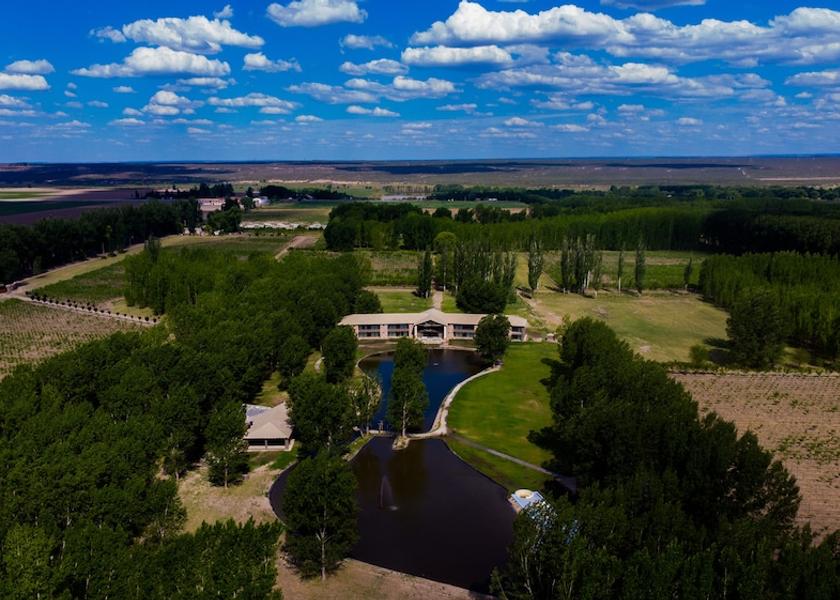 Mendoza Province Tunuyan Aerial view