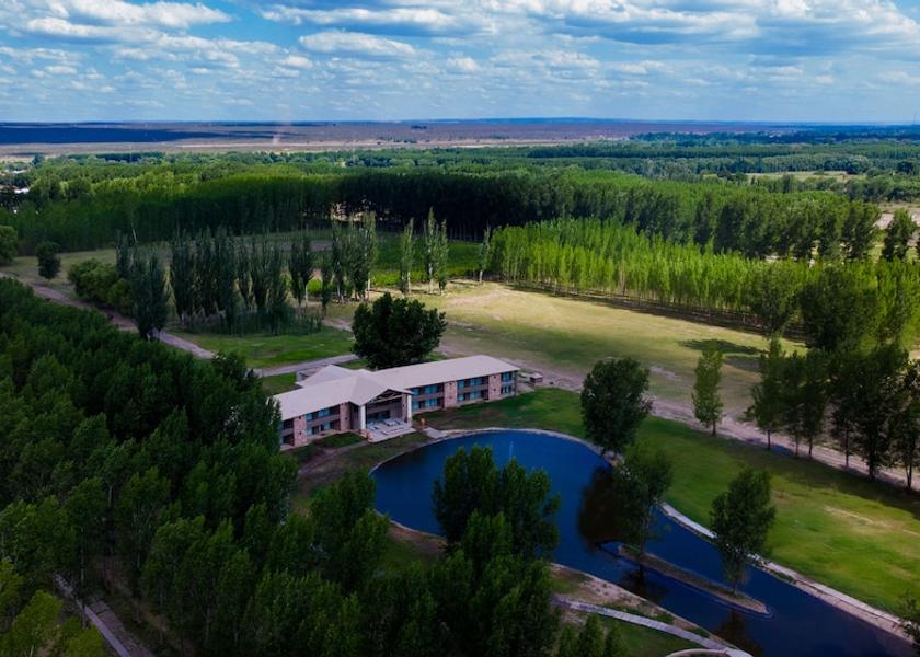 Mendoza Province Tunuyan Aerial view