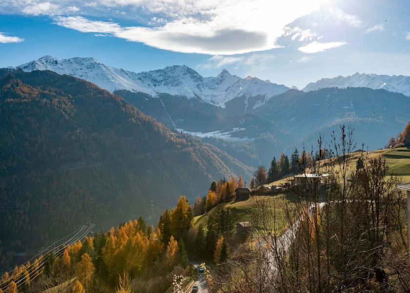 Tirol Ladis View from Property