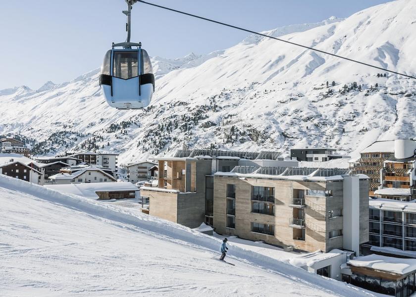 Tyrol Soelden Land View from Property
