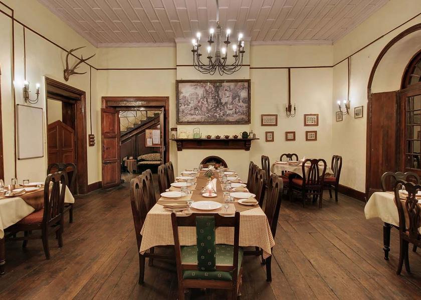 Uttarakhand Ranikhet Dining Area