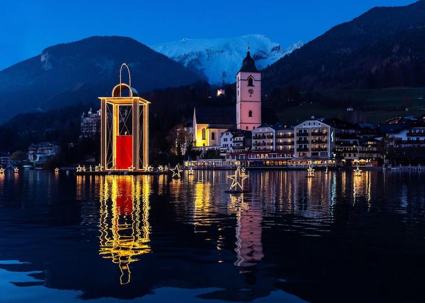 Upper Austria Sankt Wolfgang im Salzkammergut Land view from property