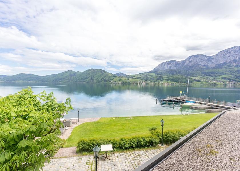 Upper Austria Unterach am Attersee View From Room