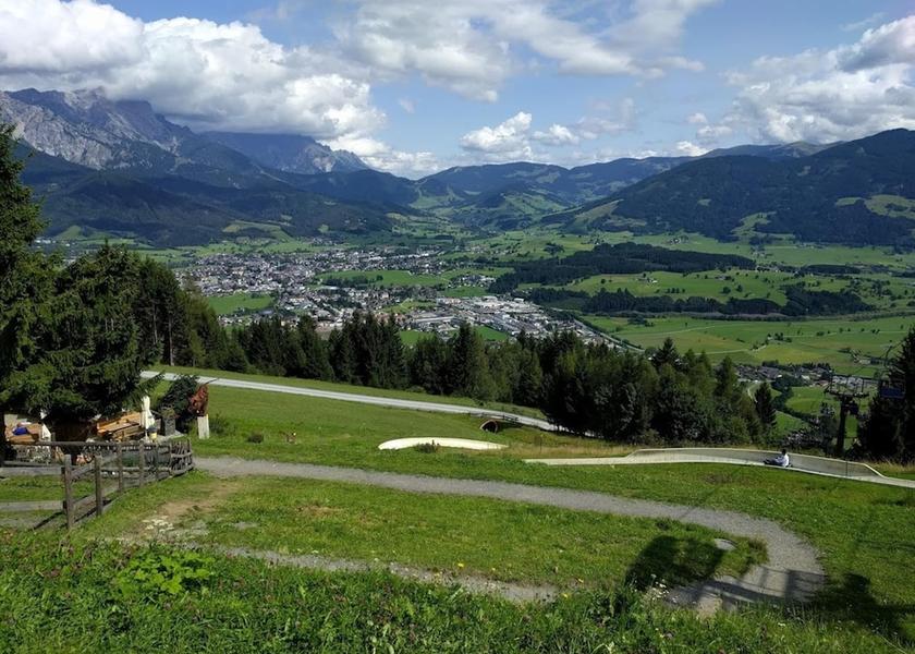 Salzburg (state) Saalfelden am Steinernen Meer View from Property