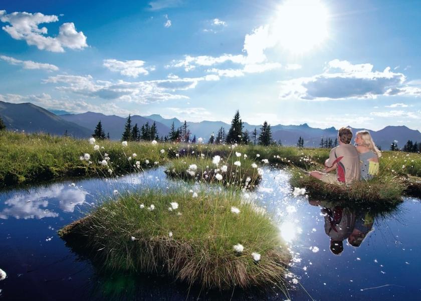 Salzburg (state) Saalbach-Hinterglemm View from Property