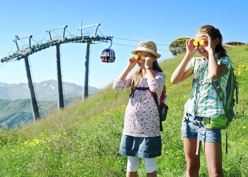 Salzburg (state) Saalbach-Hinterglemm View from Property
