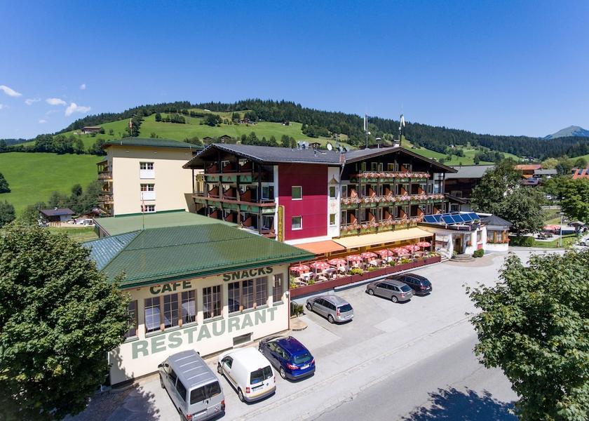 Tyrol Hopfgarten im Brixental Aerial view