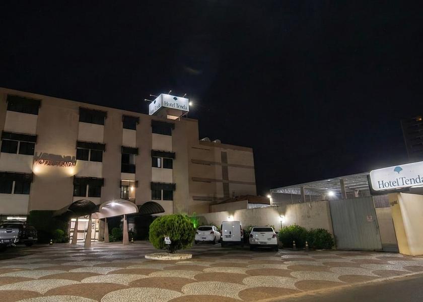 São Paulo State Marilia Front of property - evening/night