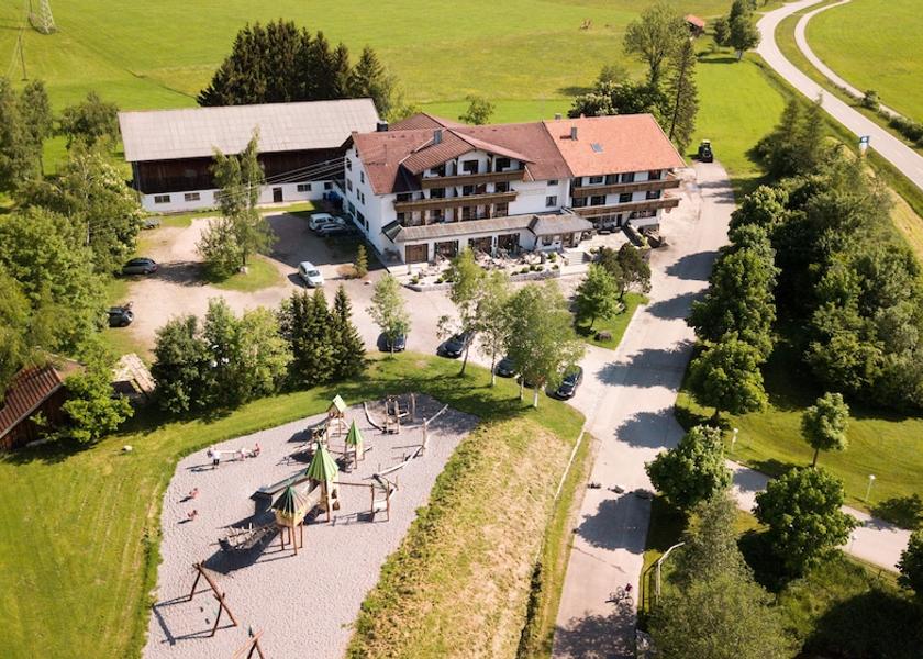 Bavaria Nesselwang Aerial View