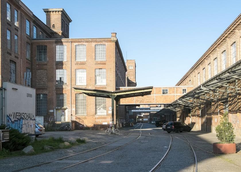 Saxony Leipzig Courtyard