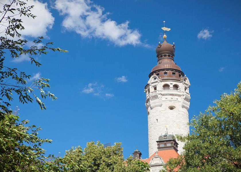 Saxony Leipzig Land View from Property