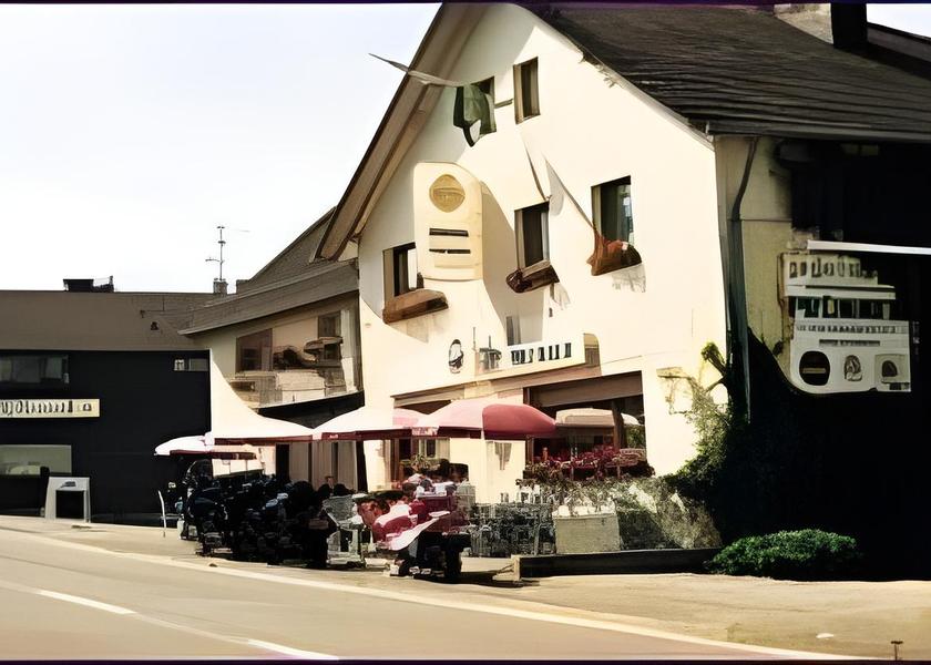North Rhine-Westphalia Monschau exterior view