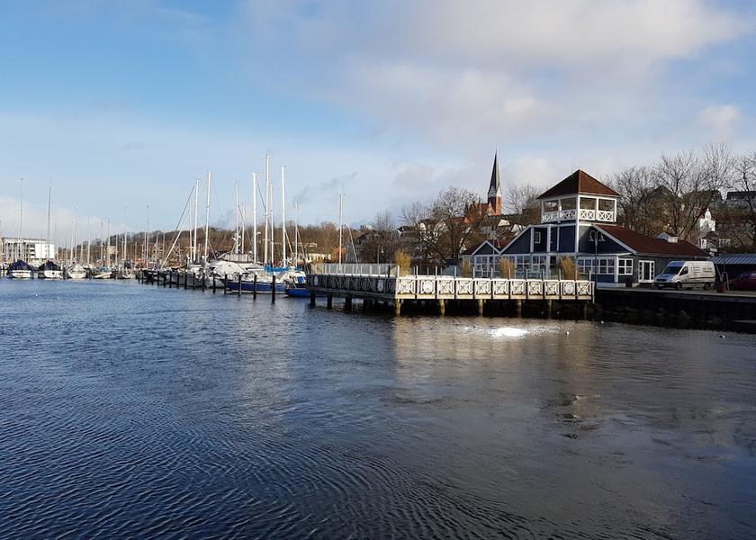 Schleswig-Holstein Flensburg Aerial View
