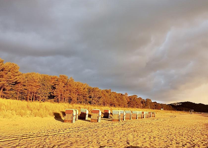 Mecklenburg-West Pomerania Ostseebad Baabe Beach