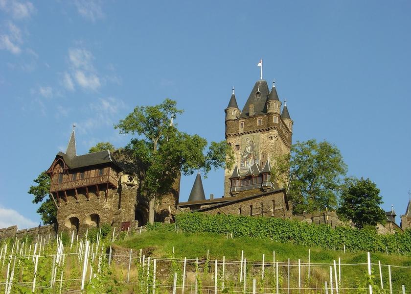 Rhineland-Palatinate Cochem Exterior Detail