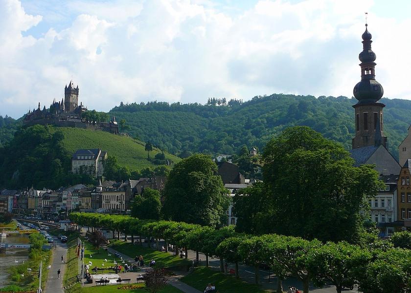 Rhineland-Palatinate Cochem Exterior Detail
