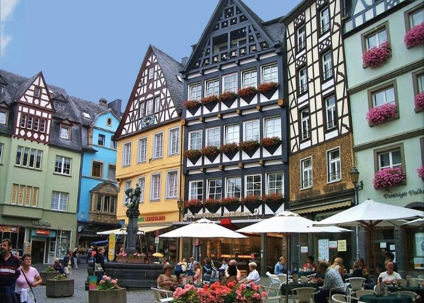 Rhineland-Palatinate Cochem Exterior Detail