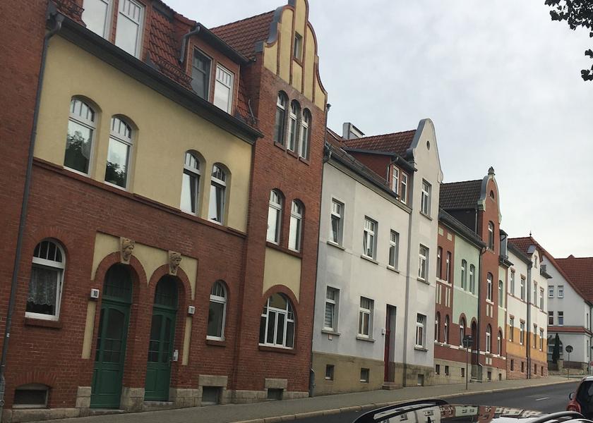 Thuringia Erfurt Facade