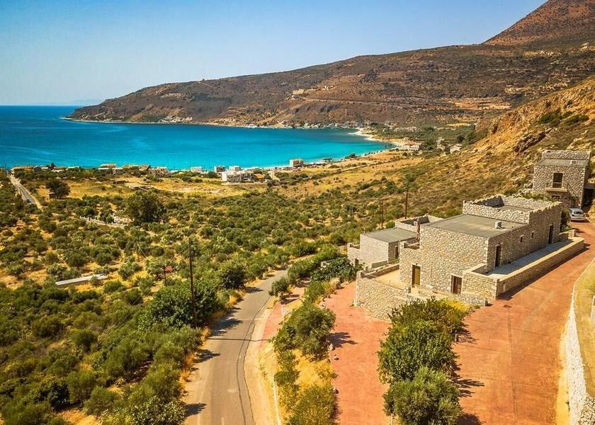 Peloponnese East Mani Aerial View