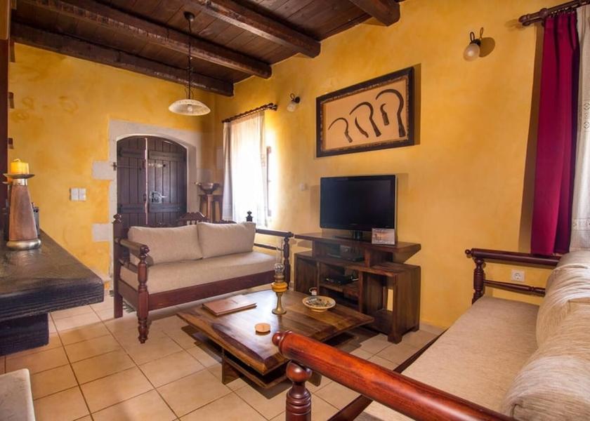 Crete Apokoronas Living Area
