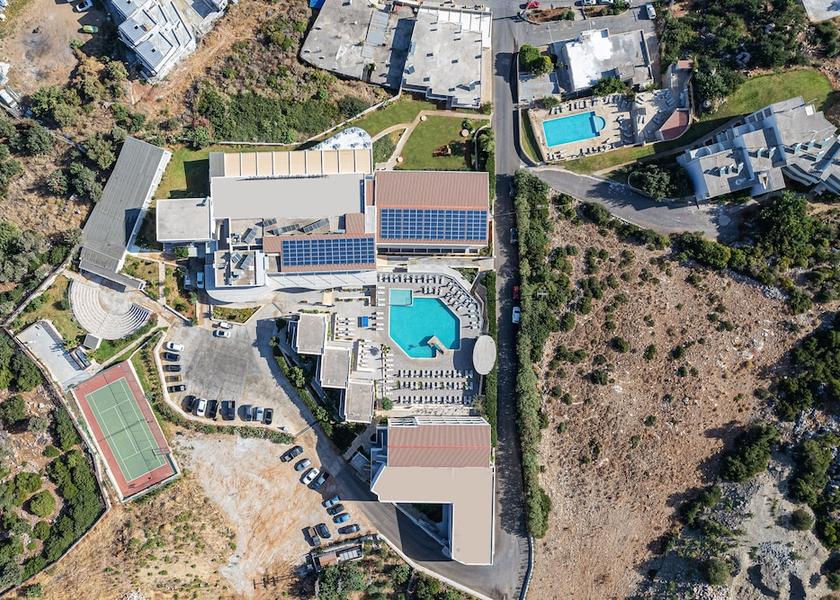 Crete Mylopotamos Aerial View