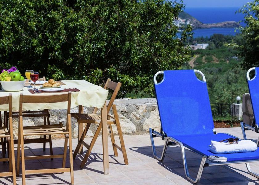 Crete Mylopotamos Dining Area