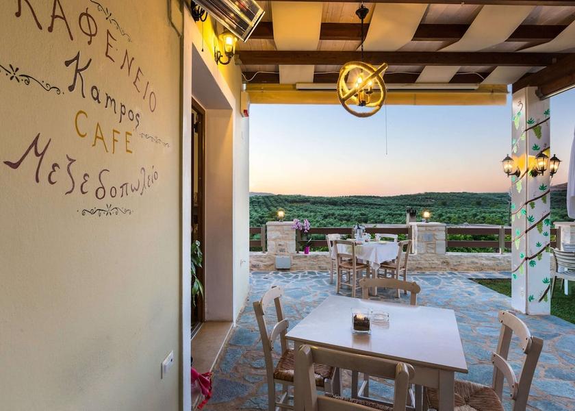 Crete Mylopotamos Dining Area