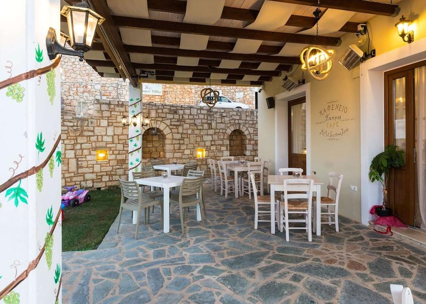 Crete Mylopotamos Dining Area