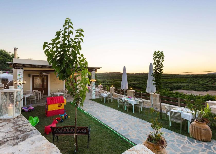 Crete Mylopotamos Dining Area