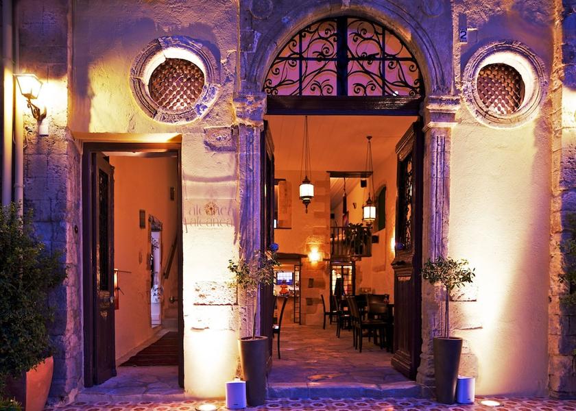 Crete Island Chania Cafe