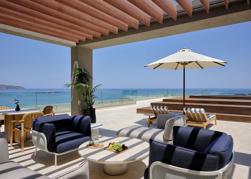 Crete Island Chania Terrace