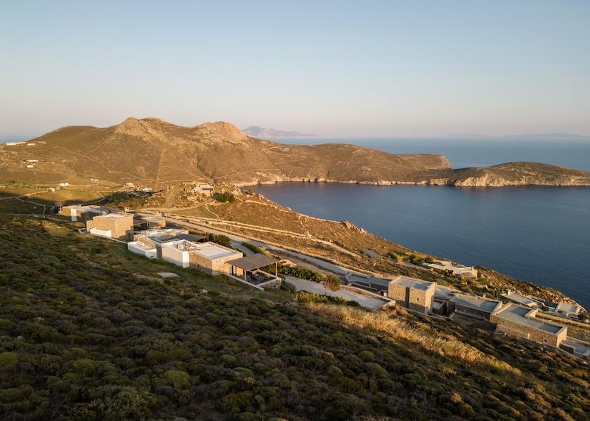 South Aegean Serifos Aerial View