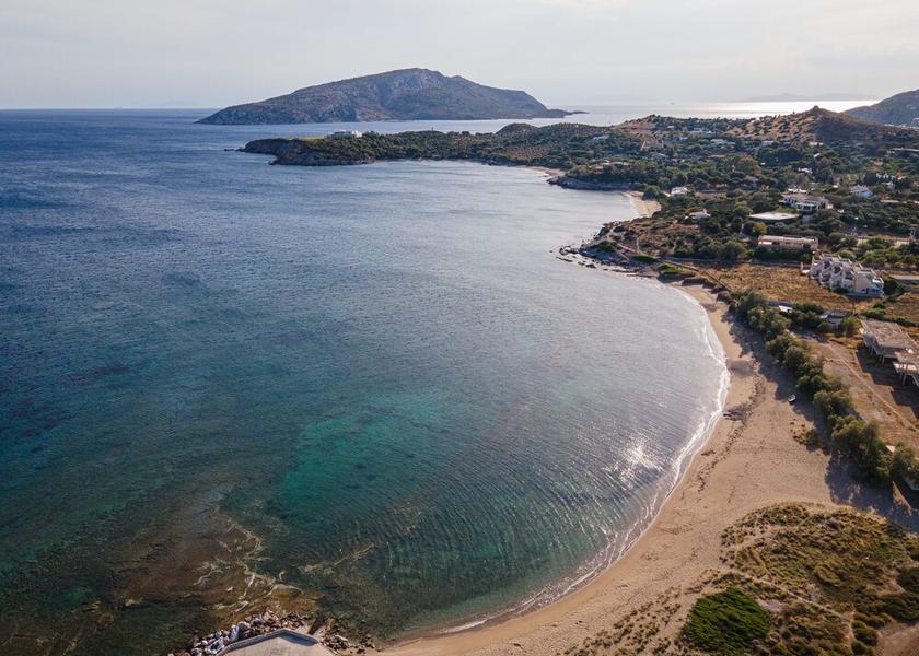 Attica Lavreotiki Aerial View