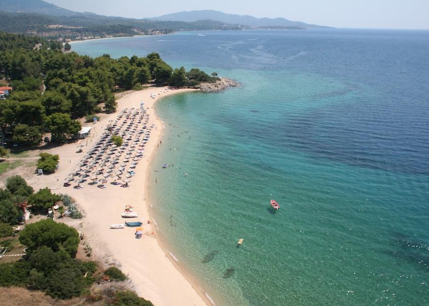 Central Macedonia Sithonia Aerial View