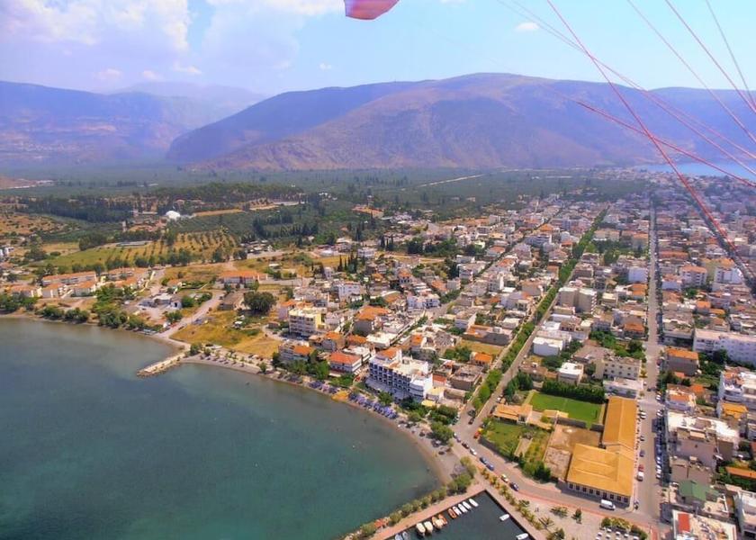 Central Greece Delphi Aerial View