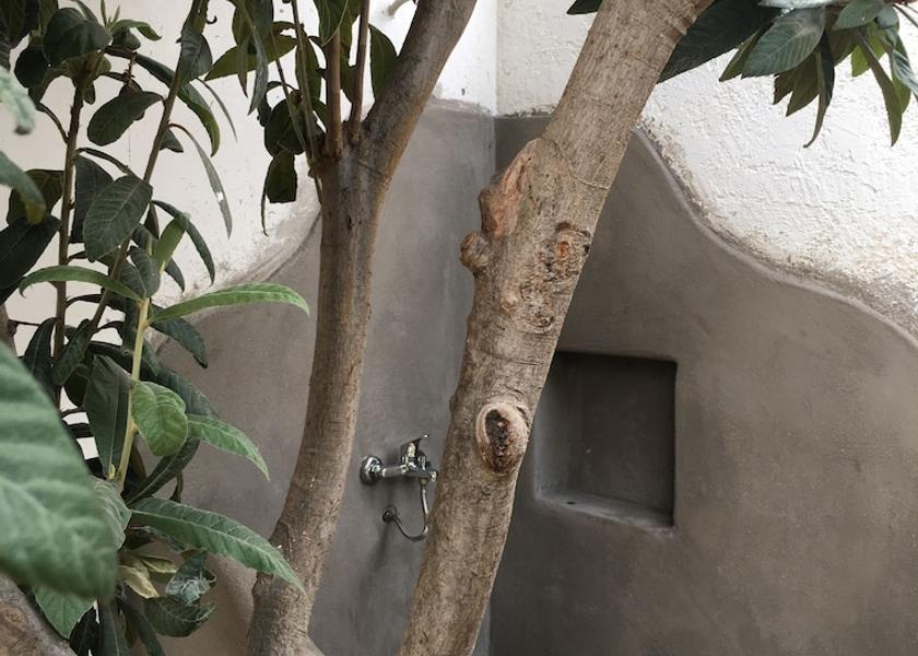 Peloponnese Aigialeia Exterior Detail