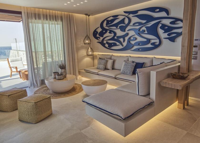 Crete Island Sitia Living Area