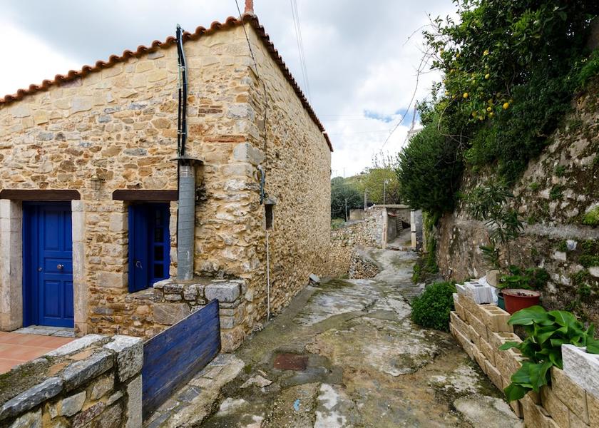 Crete Minoa Pediada Exterior Detail