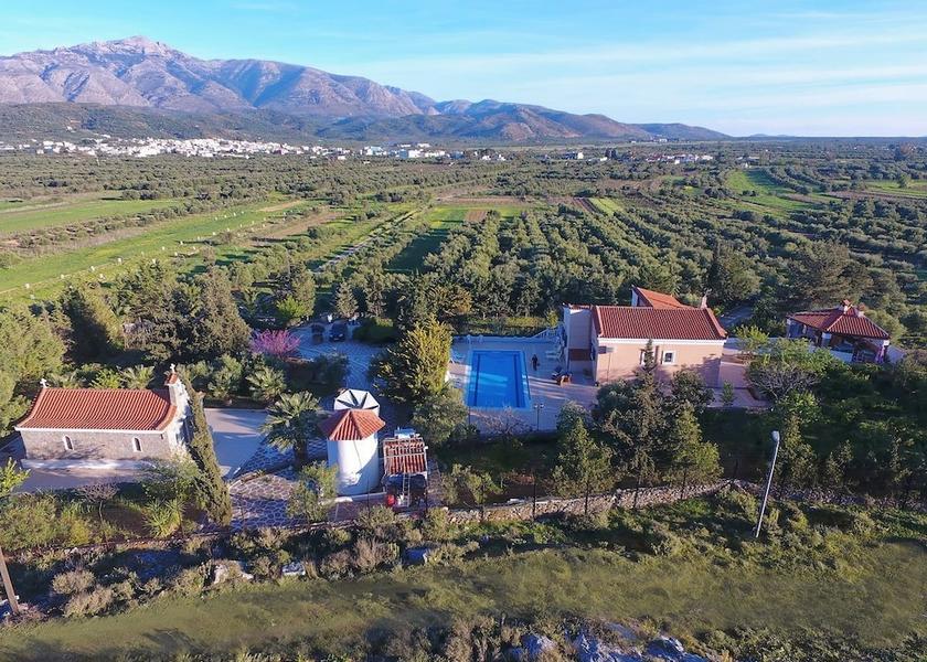 Crete Minoa Pediada Aerial View
