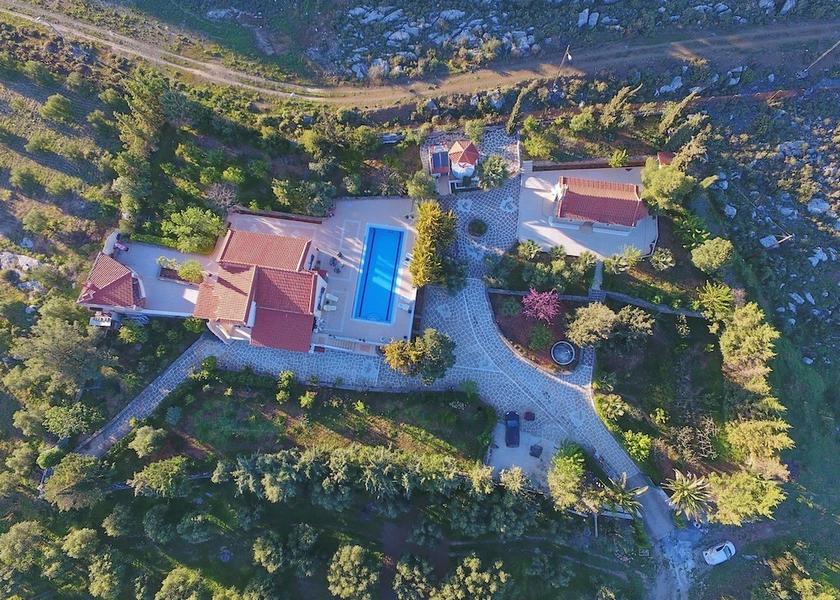 Crete Minoa Pediada Aerial View