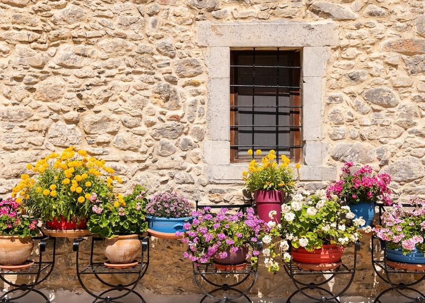 Crete Minoa Pediada Exterior Detail