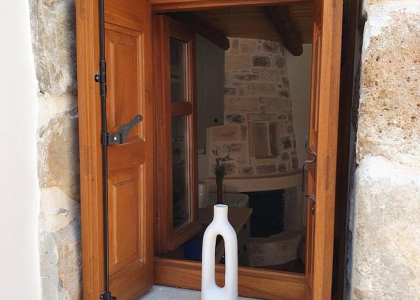 Crete Island Minoa Pediada Exterior Detail